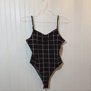 Plaid bodysuit!